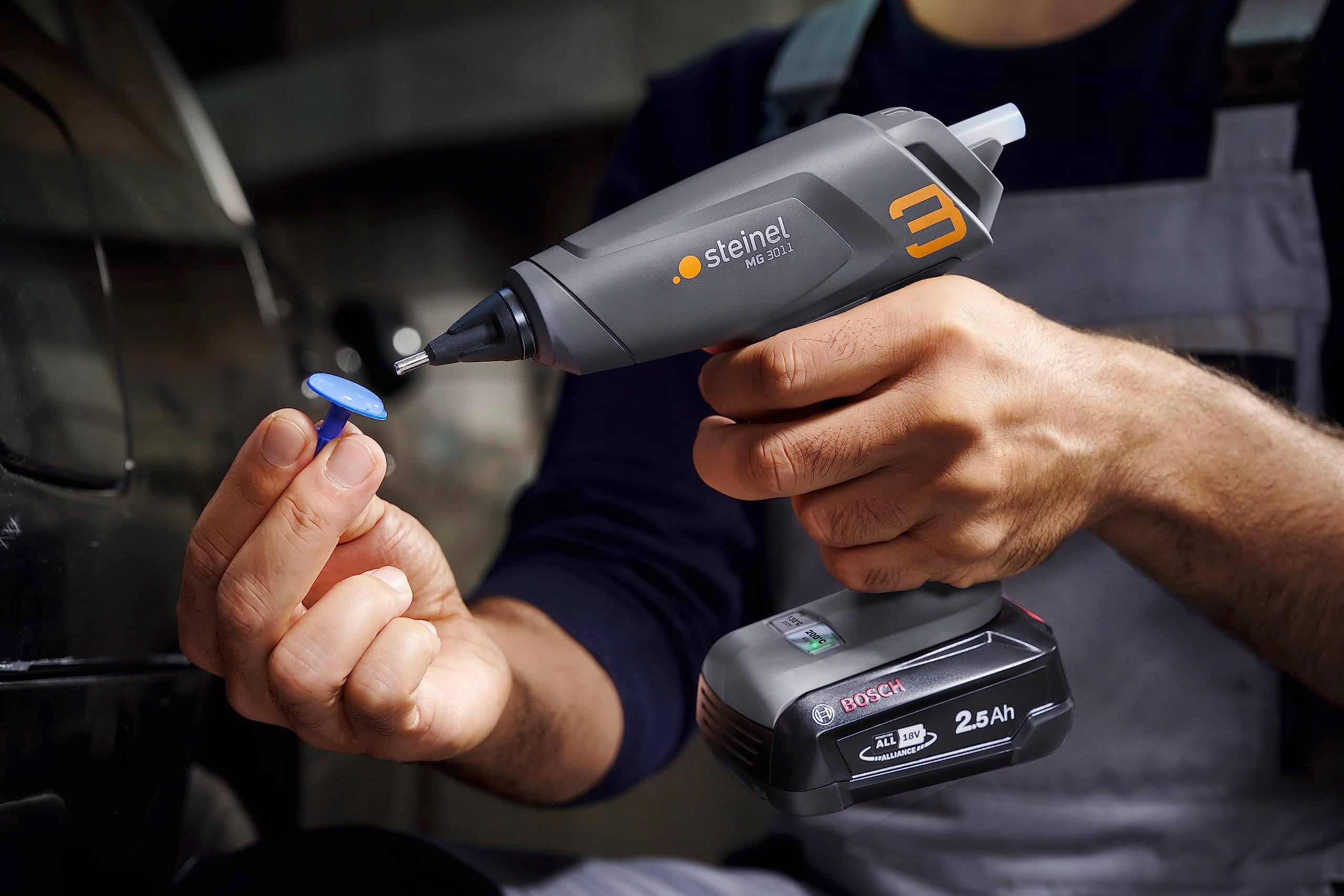 Steinel MobileGlue 3011 zestaw pistoletów do Średnica wkładu (mm) 11