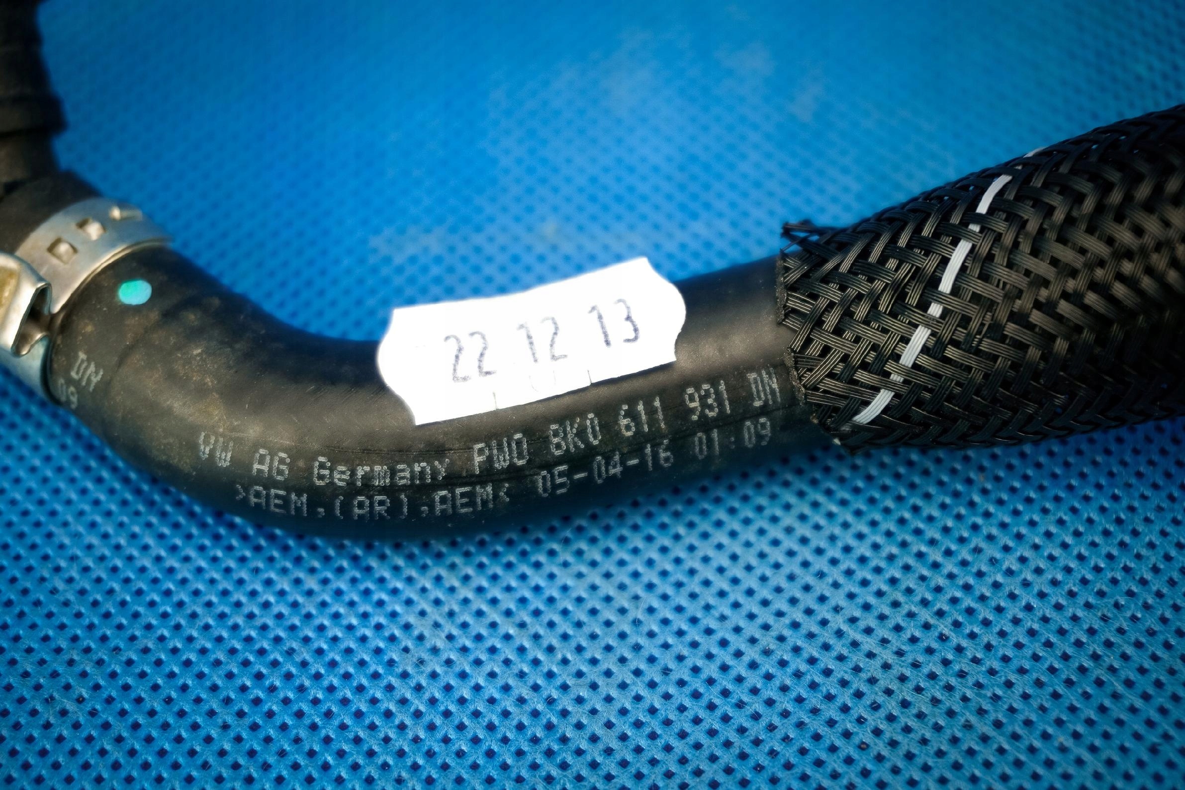 hose vacual Audi A4 8K A5 8K0611931DN