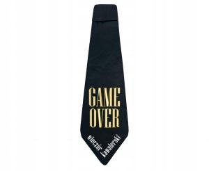 

Krawat Game Over B&g Party, 10x32 cm