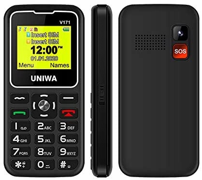 

Telefon dla Seniora Uniwa Fm Lampka Sos Zestaw