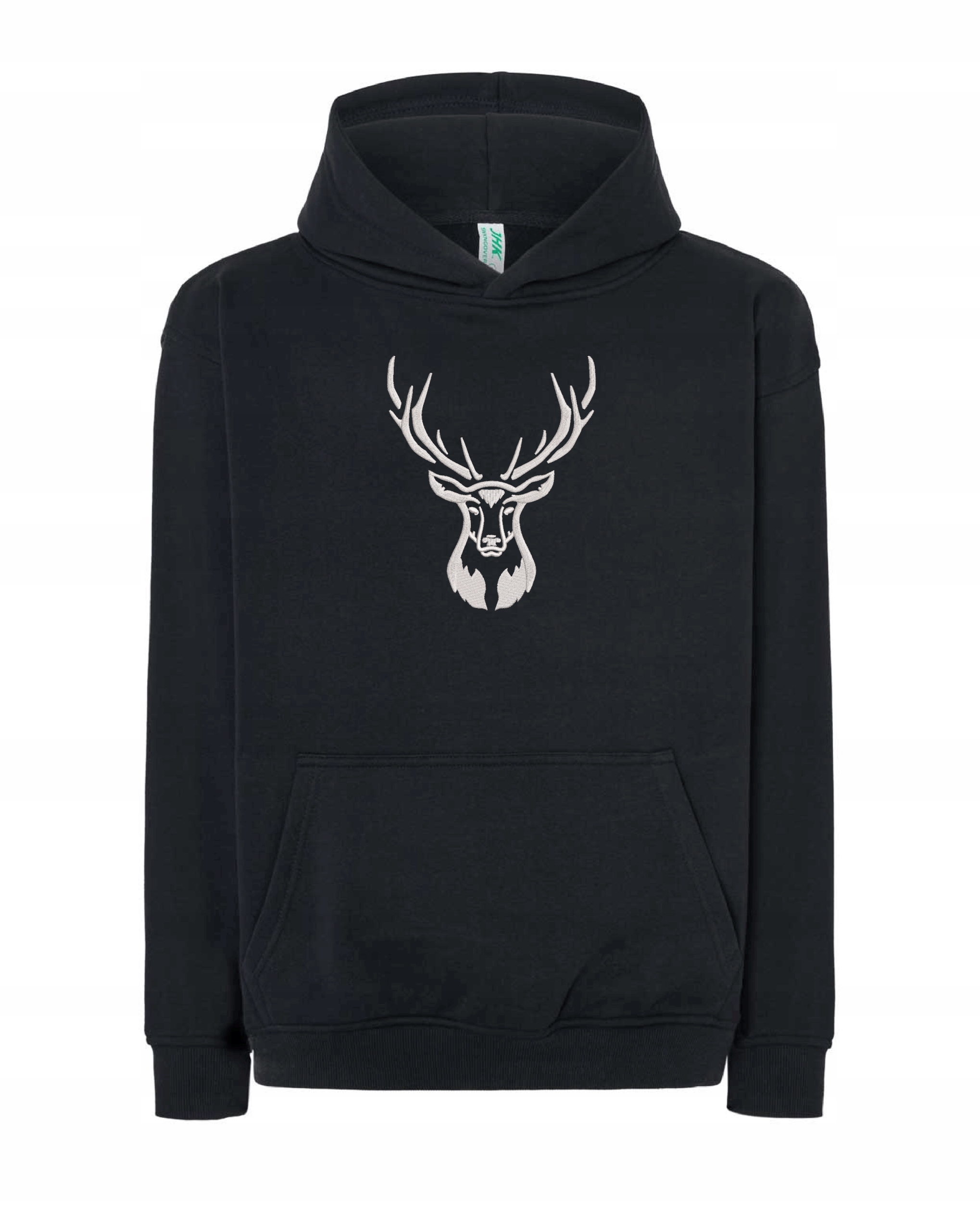 Mikina klokanka myslivecká motiv jelena výšivka velikost XL