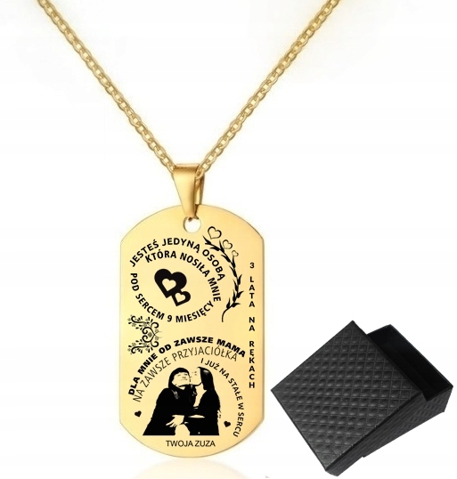 

Naszyjnik dla Mamy od córki syna Wzory na prezent