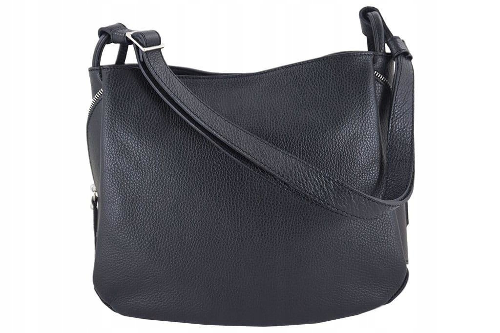 Barberini's - torebki worki skórzane - Czarna Płeć kobieta