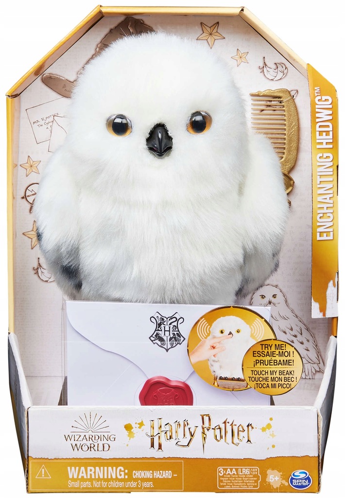 

Harry Potter Hedwiga Interaktywna Sowa Z Listem