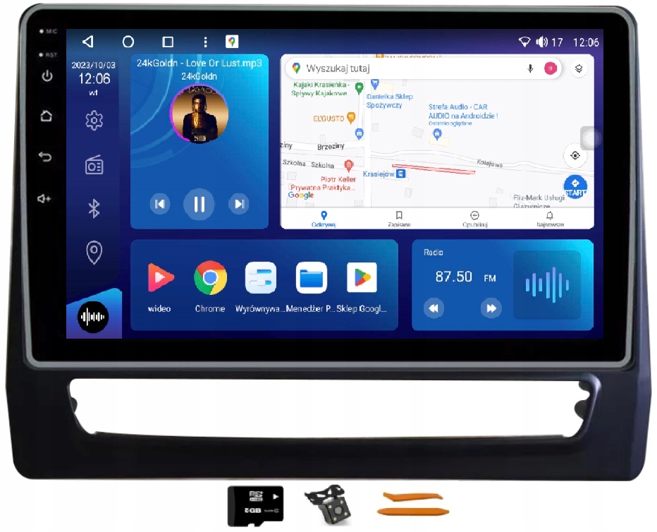 Rádio Android Navigácia Qled Carplay Lte Gps 256GB Mitsubishi Asx 18-21
