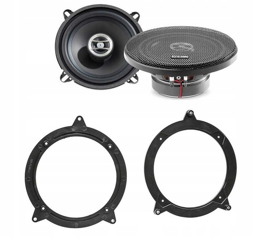 Automobilové reproduktory 130 mm Focal RCX-130 Bmw 3er E46 Predné dvere Vzdialenosť