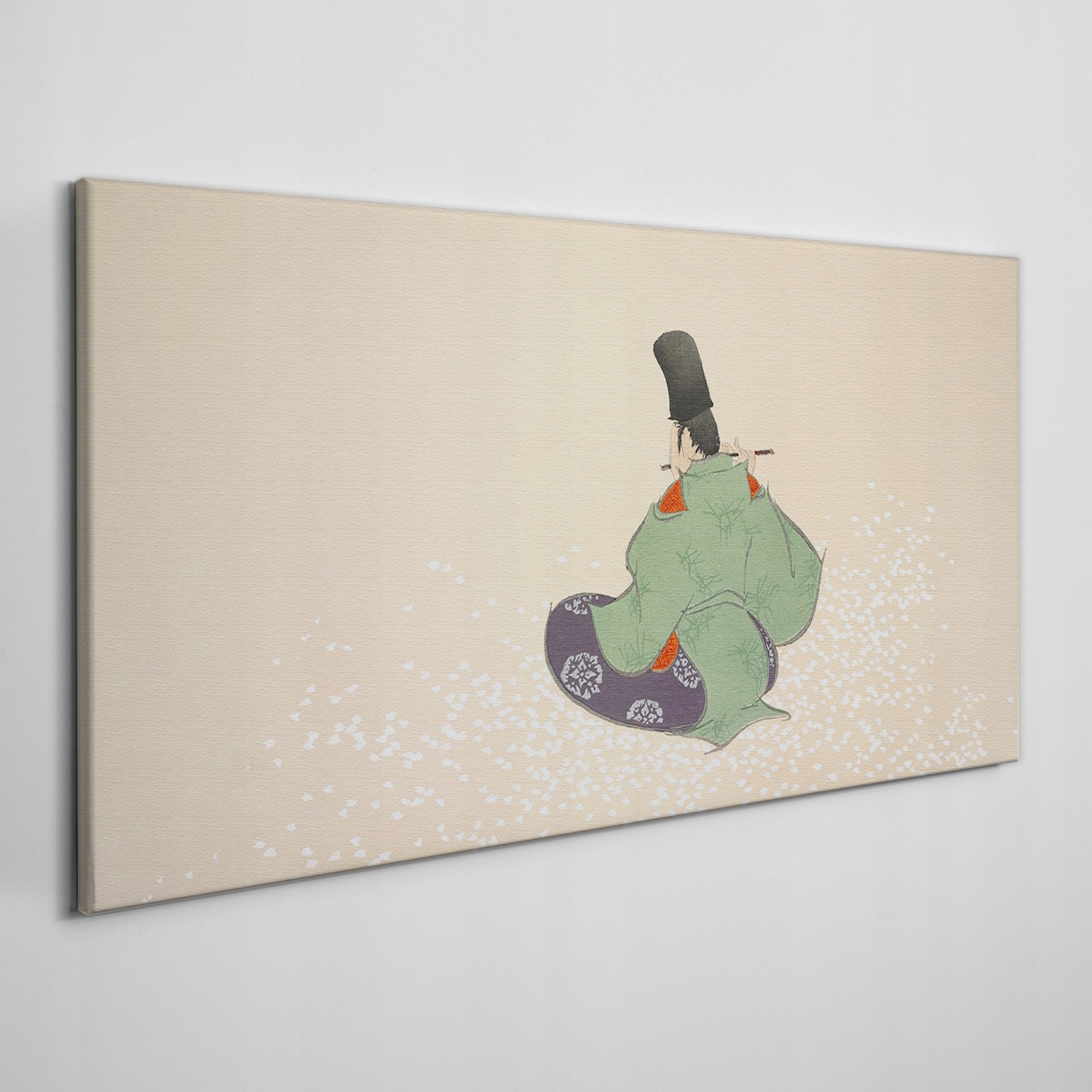 

Obraz na płótnie Azjatki mężczyzna flet 100x50 cm