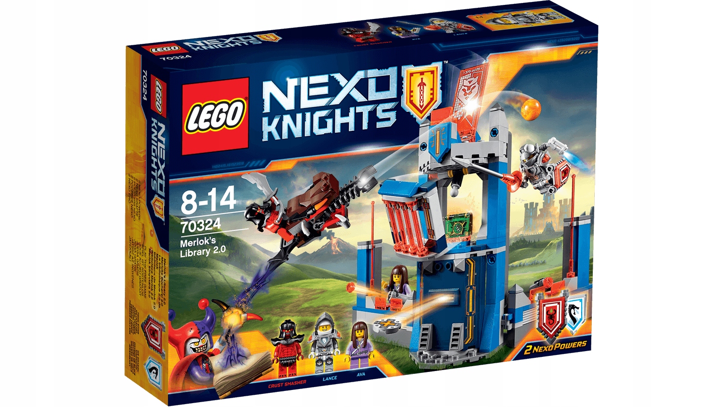 LEGO Nexo Knights 70324 BIBILIOTEKA MERLOKA