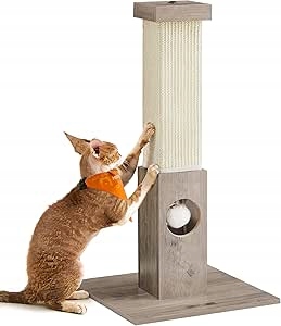 Škrabadlo pro kočky o tloušťce 10 cm, sloupek na škrábání 73 cm