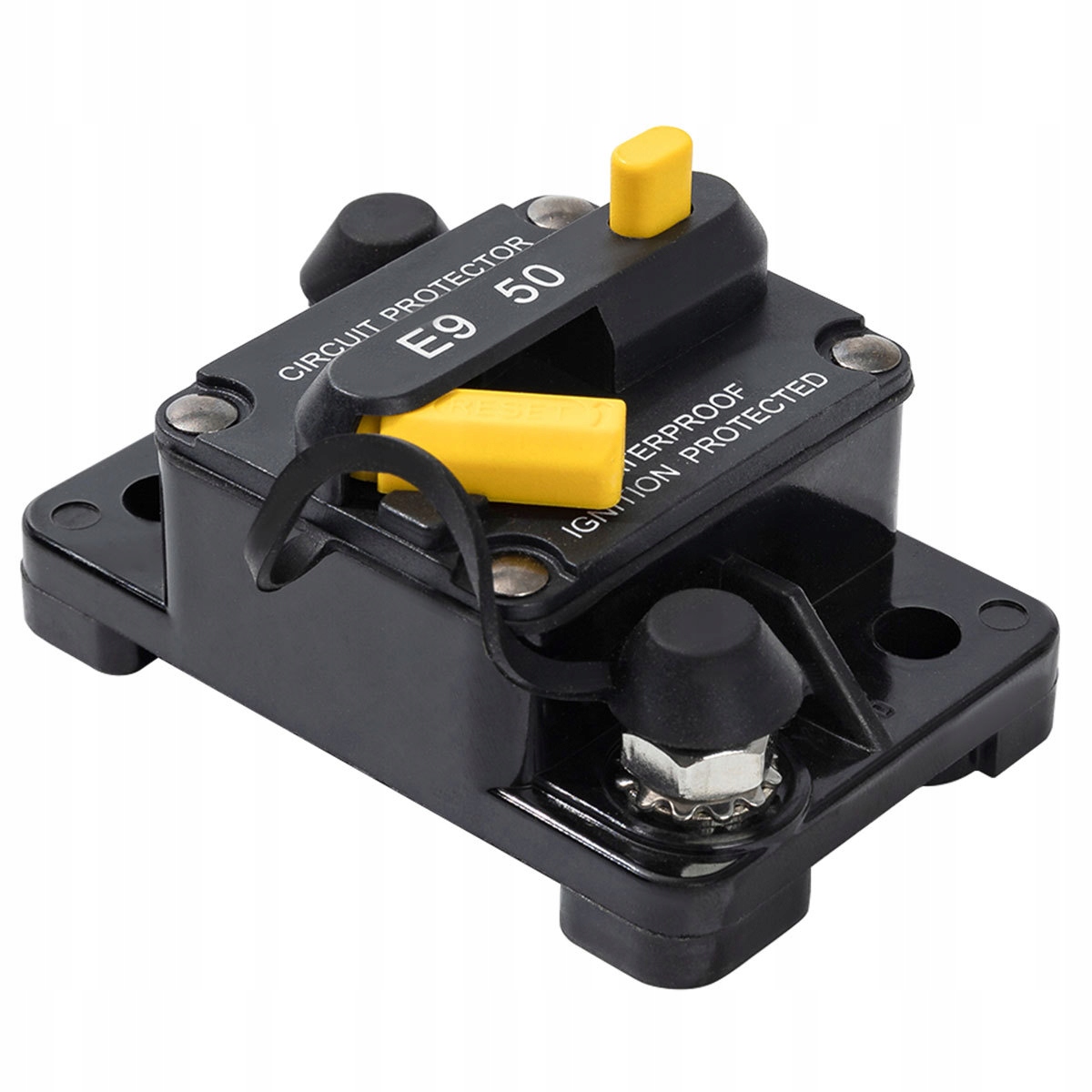 Overcurrent Protector Manual Circuit Breaker 50A Waga produktu z opakowaniem jednostkowym 0.3 kg