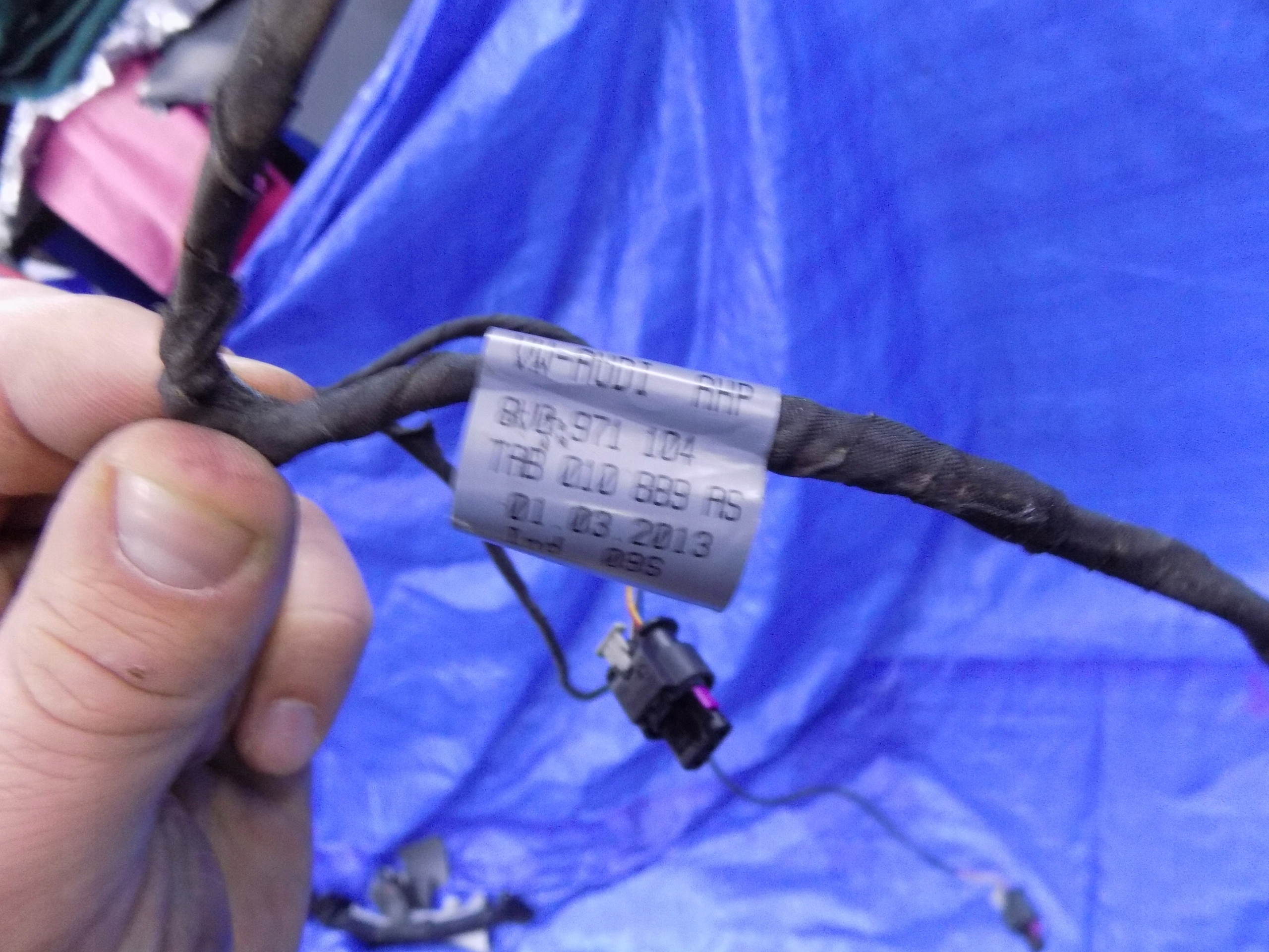 bundle wiring PDC rear part AUDI A3 8V 2,0TDI