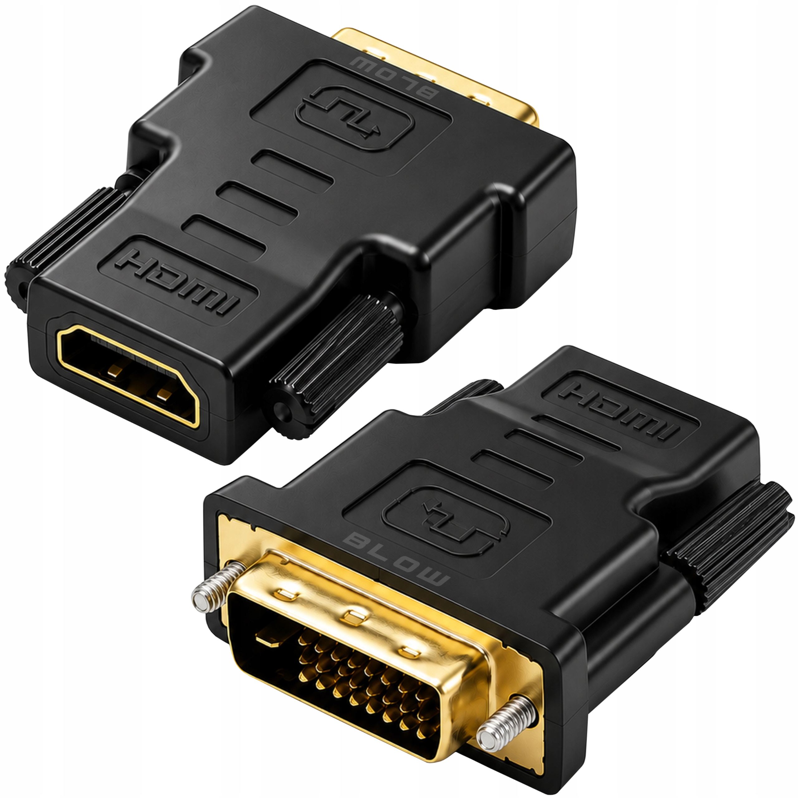 Przejściówka Złącze Adapter DVI Hdmi Wtyk Gniazdo Konwerter