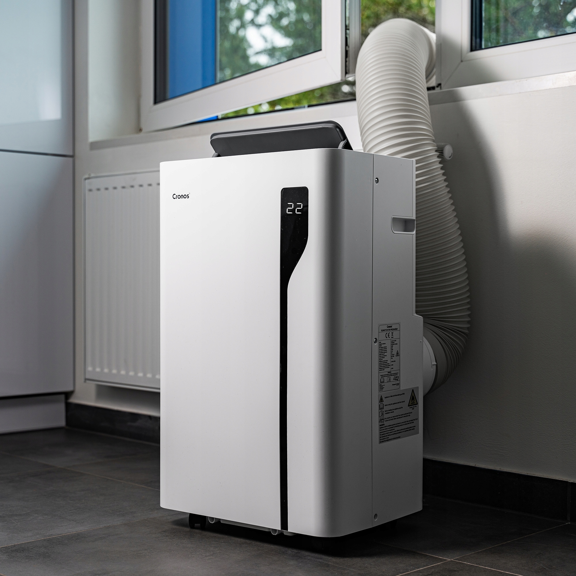 KLIMATYZATOR PRZENOŚNY POKOJOWY KLIMA WiFi 4100W Wydajność 4.1 kW