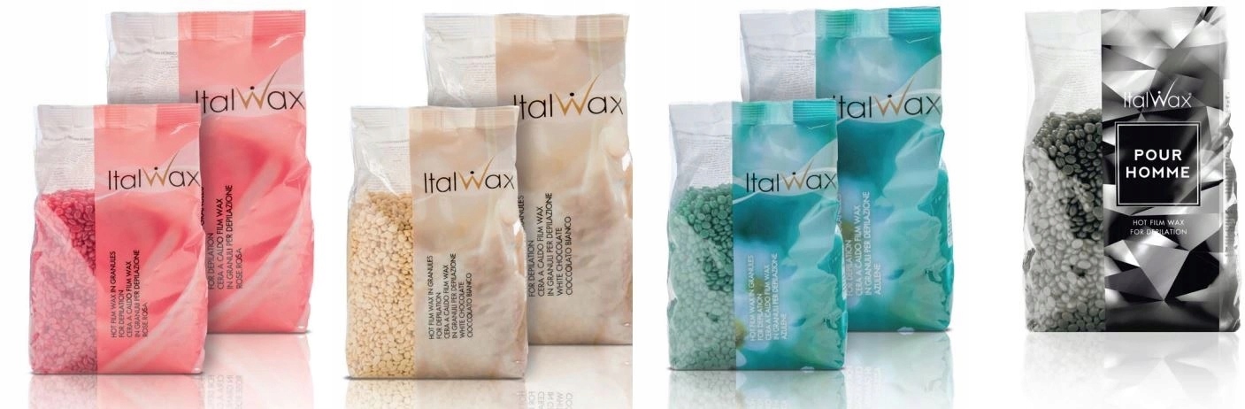 ITALWAX perełki wosk do depilacji Azulen 1KG Postać w dropsach