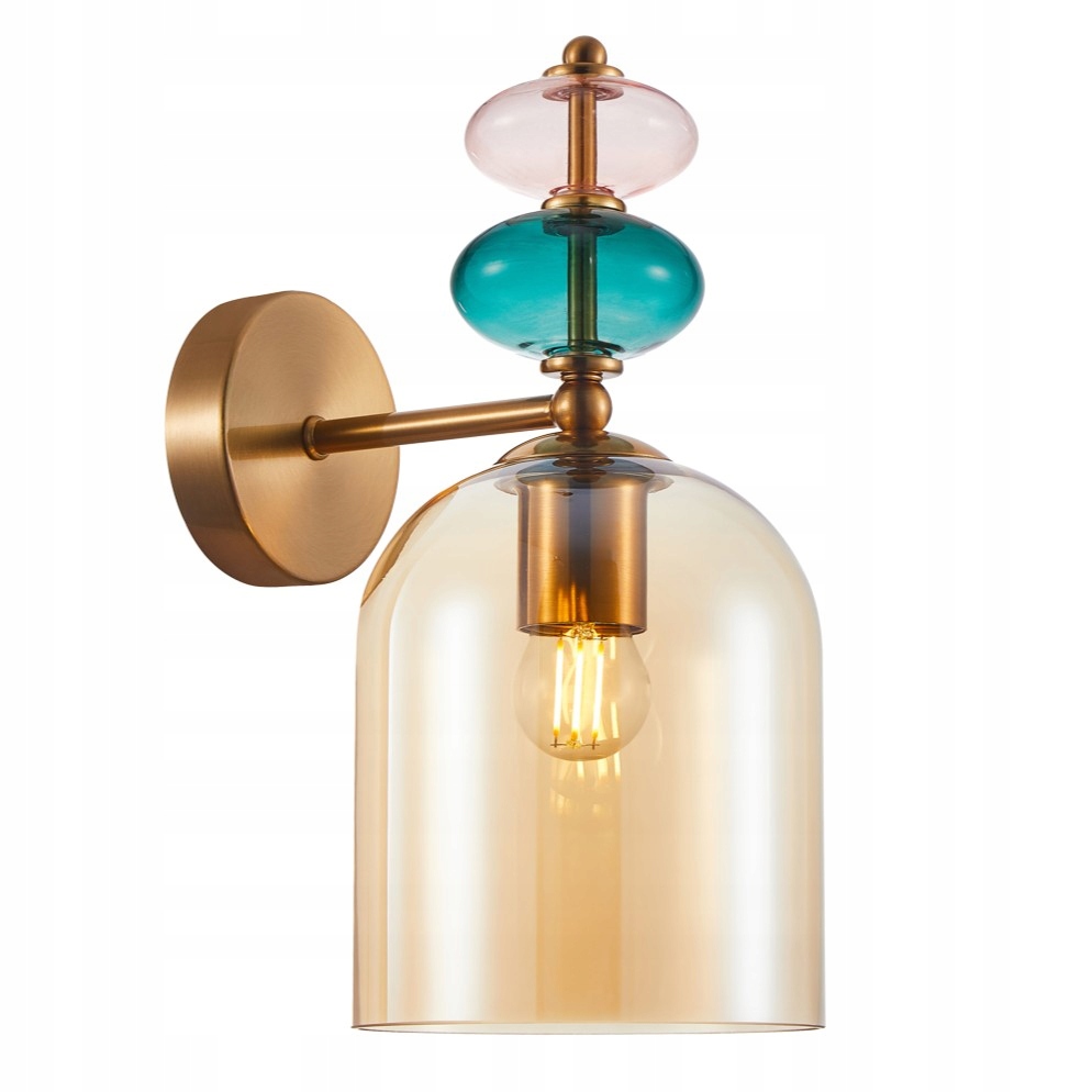 Nástenná lampa, moderná zlatá nástenná lampa do kancelárie, obývačky, spálne Busco