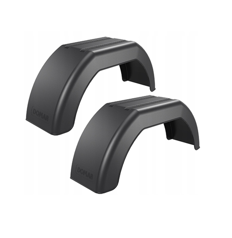 ZESTAW - 2 x Błotnik pojedynczy DOMAR 10" - 13" nadkole błotniki przyczepka