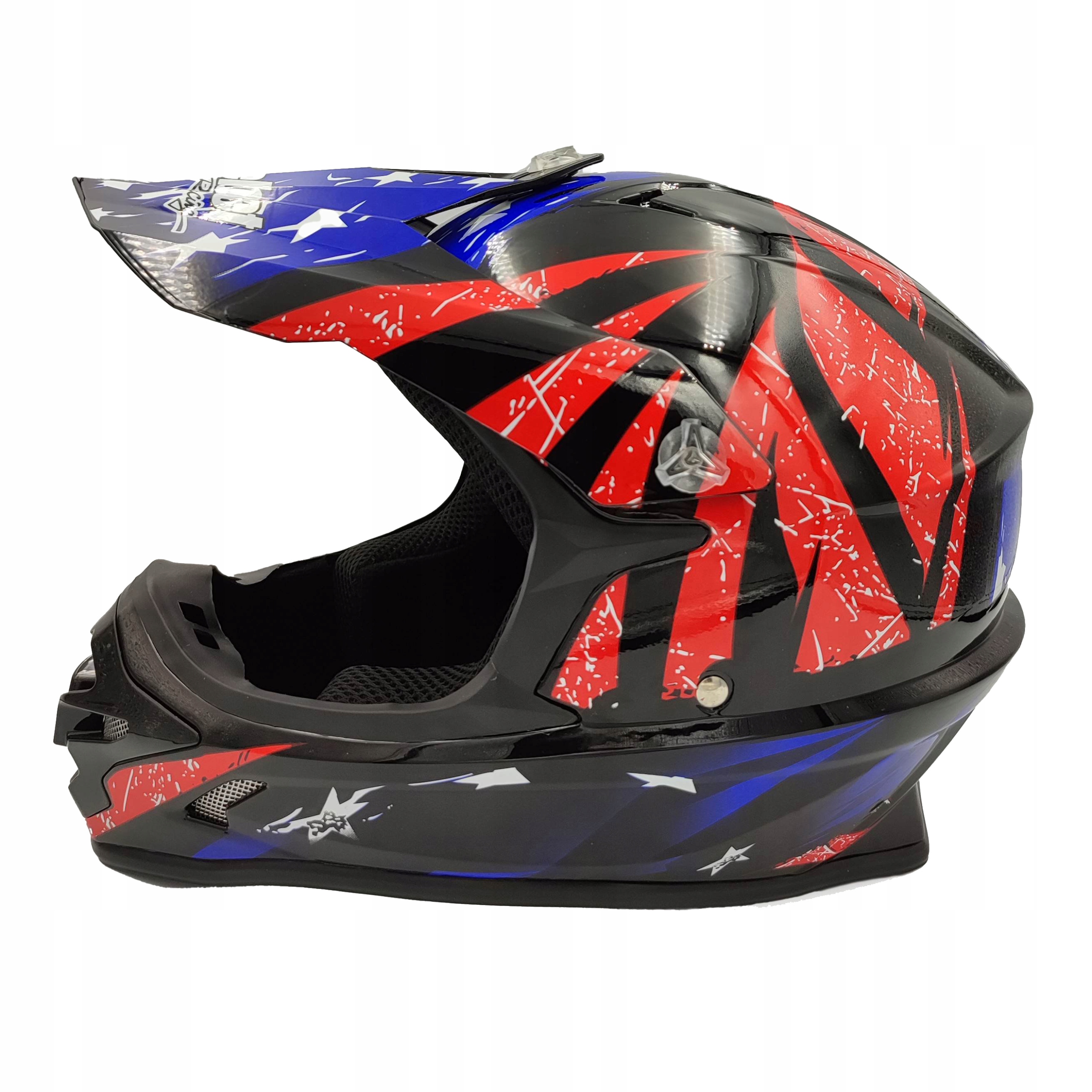 KASK CROSSOWY ROWER ENDURO CROSS QUAD ATV LEKKI NA PREZENT ROZMIAR M Rozmiar M