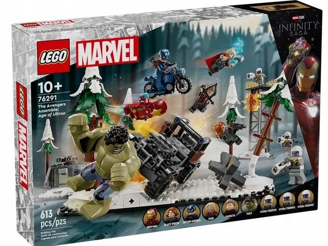 Lego(r) Heroes 76291 Avengers: Ultronův čas