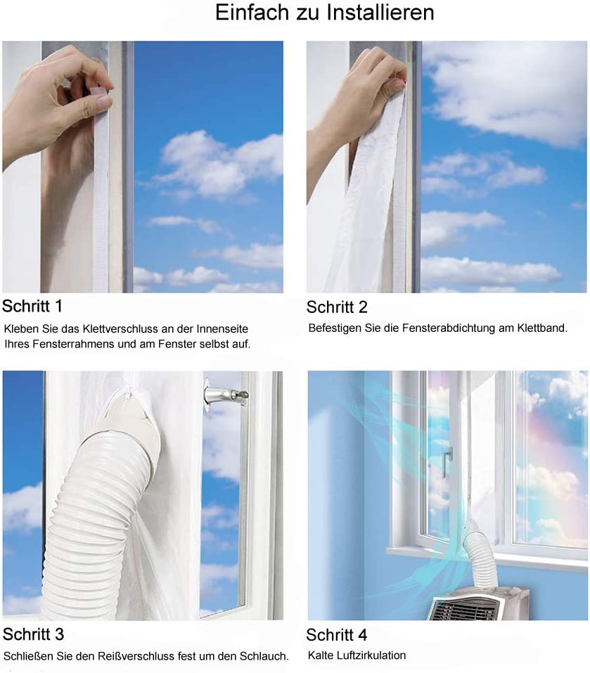 USZCZELKA OKIENNA DO KLIMATYZATORA BIAŁA 300CM Kod producenta DF456