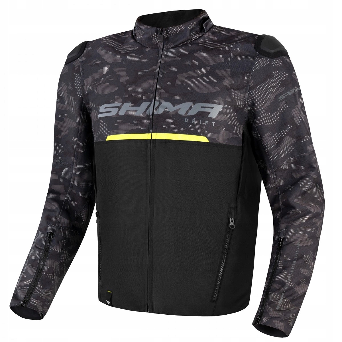 Shima Driftová Pánska Textilná Bunda Na Motocykel Camo