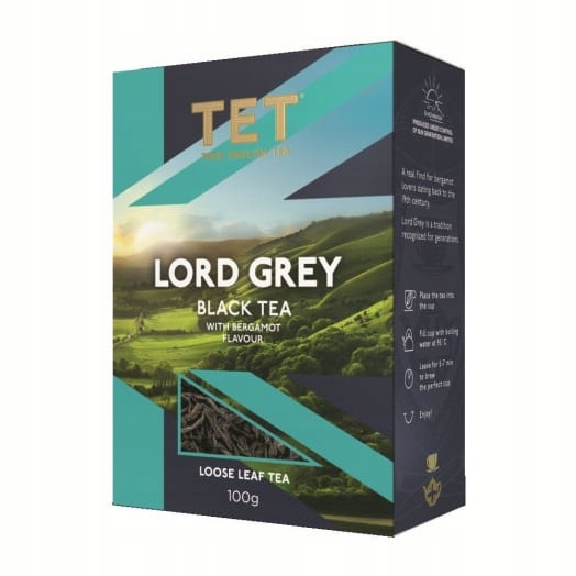 Levně Tet Lord Grey Černý čaj čaj s vůní bergamotu