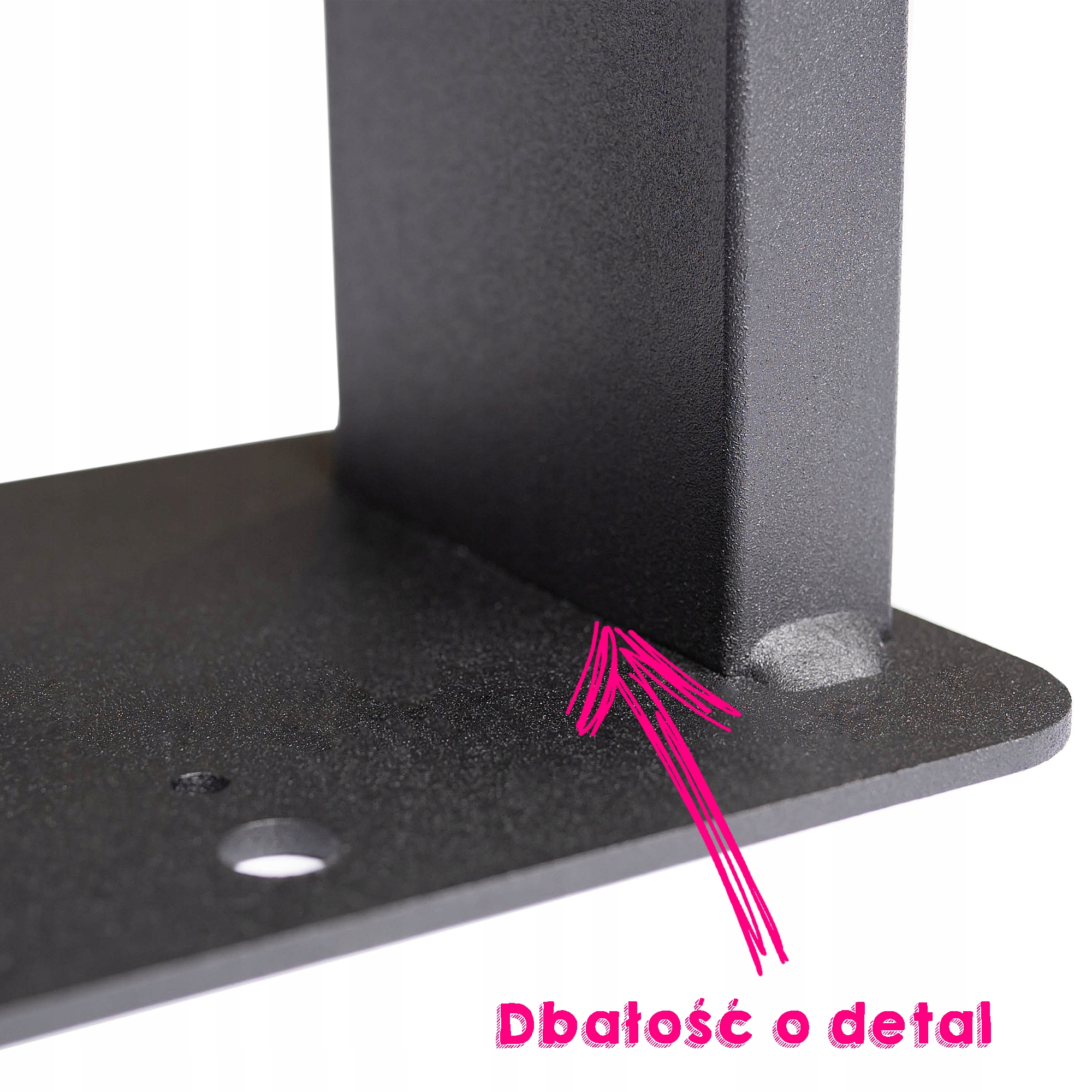 2 NOGI METALOWE DO STOLIKA 6020 40CM LOFT INDUSTRIAL Model SX 60x20