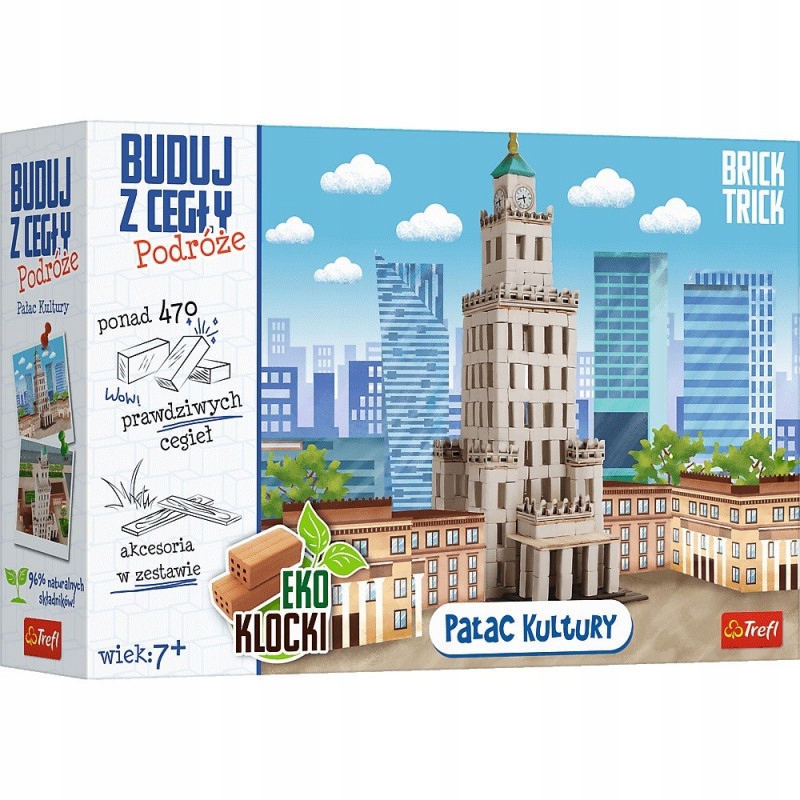 

Brick Trick Travel Pałac Kultury XXL Trefl 61546