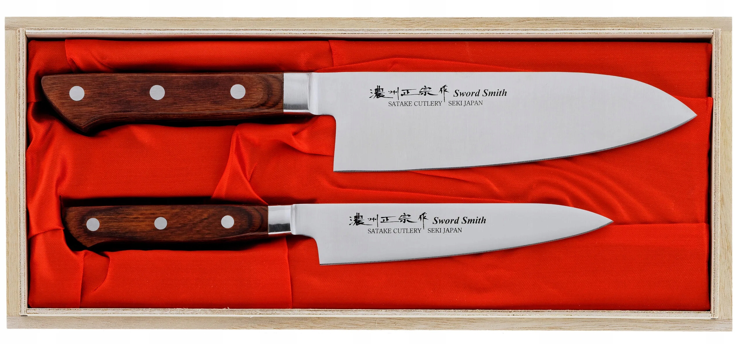 Satake Kotori Japonský set 2 nožov Univerzálny Santoku
