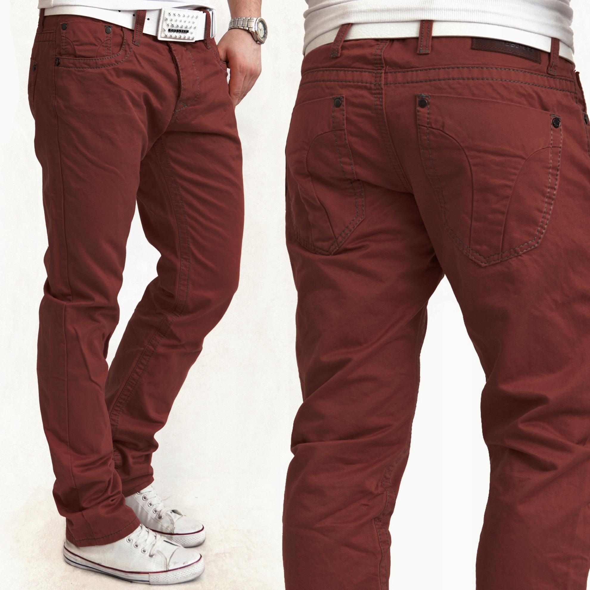 Džínové kalhoty Džíny Regular Silná nit Cipo Baxx