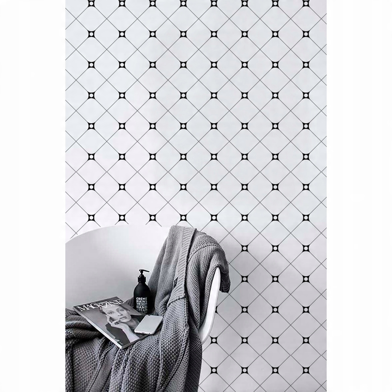

Fototapeta Połączone kwadraty MagicStick 290x290cm