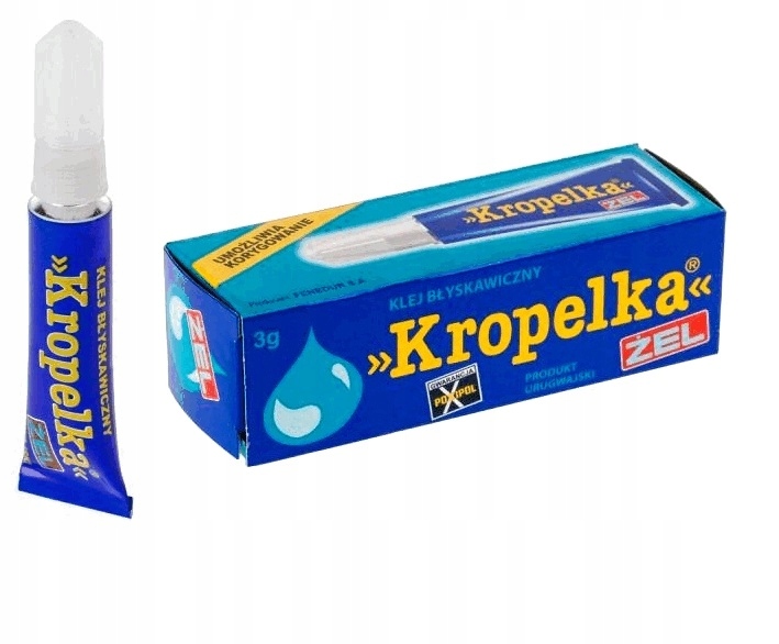

Klej Błyskawiczny Kropelka Żel 2ml