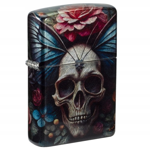 Zapalovač Zippo Floral Skull Design 60007540