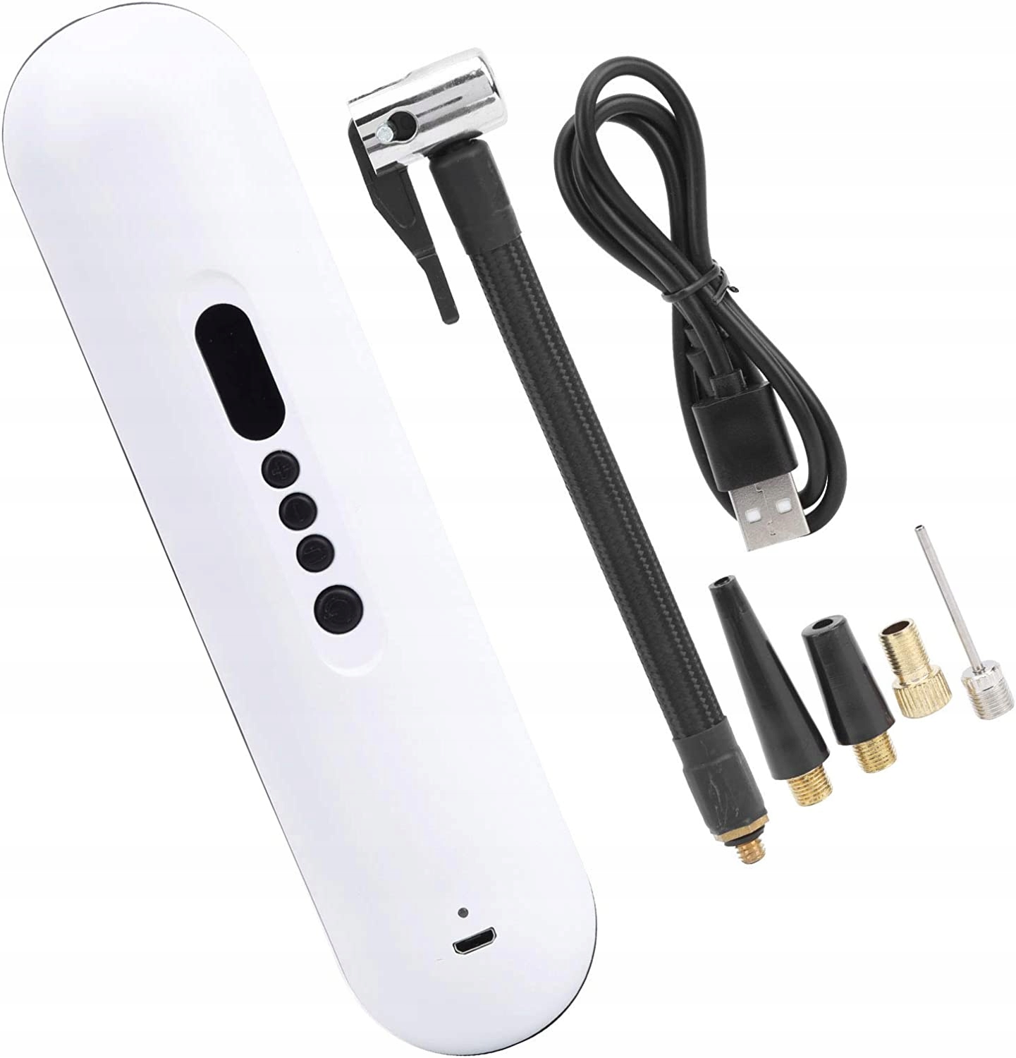 Nadmuchiwacz opon rowerowych pompka elektryczna 2, Marka bez marki