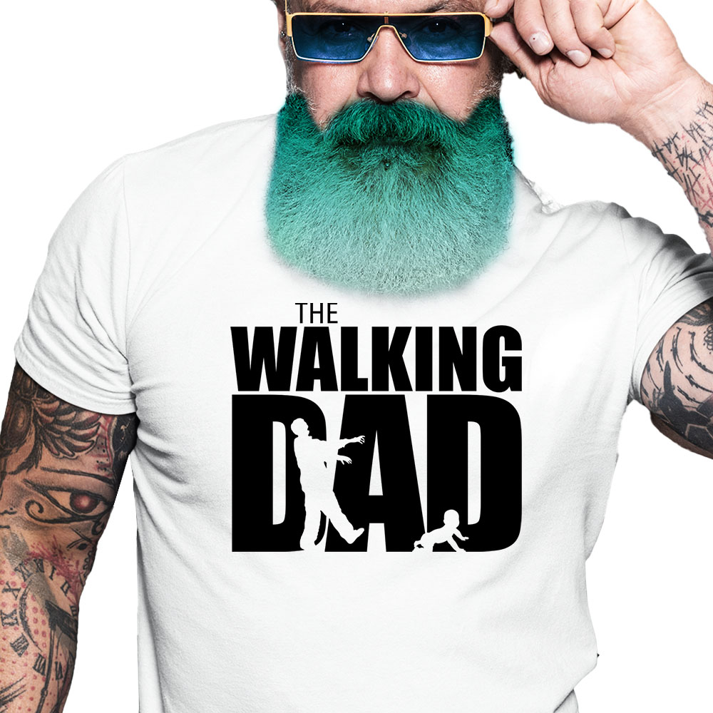 

The Walking Dad Tata Śmieszna Koszulka L