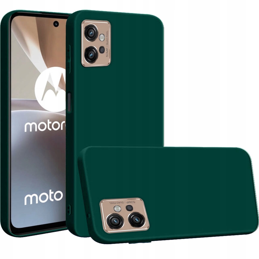ETUI MATOWE SLIM do MOTOROLA MOTO G32 +SZKŁO Dedykowany model MOTO G32