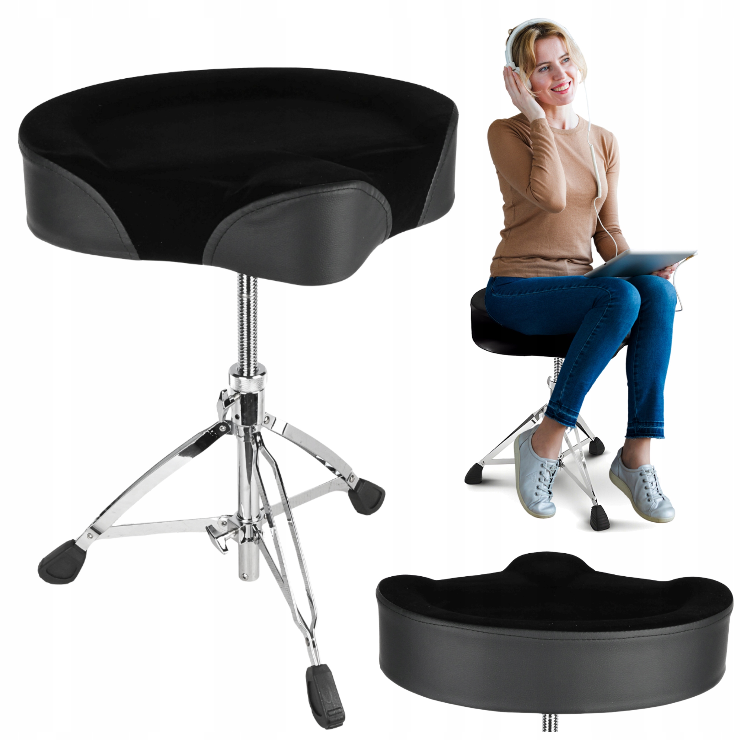 Bicí Stolička Motocyklové Sedátko Pro Bicí Stolička Bubeníka