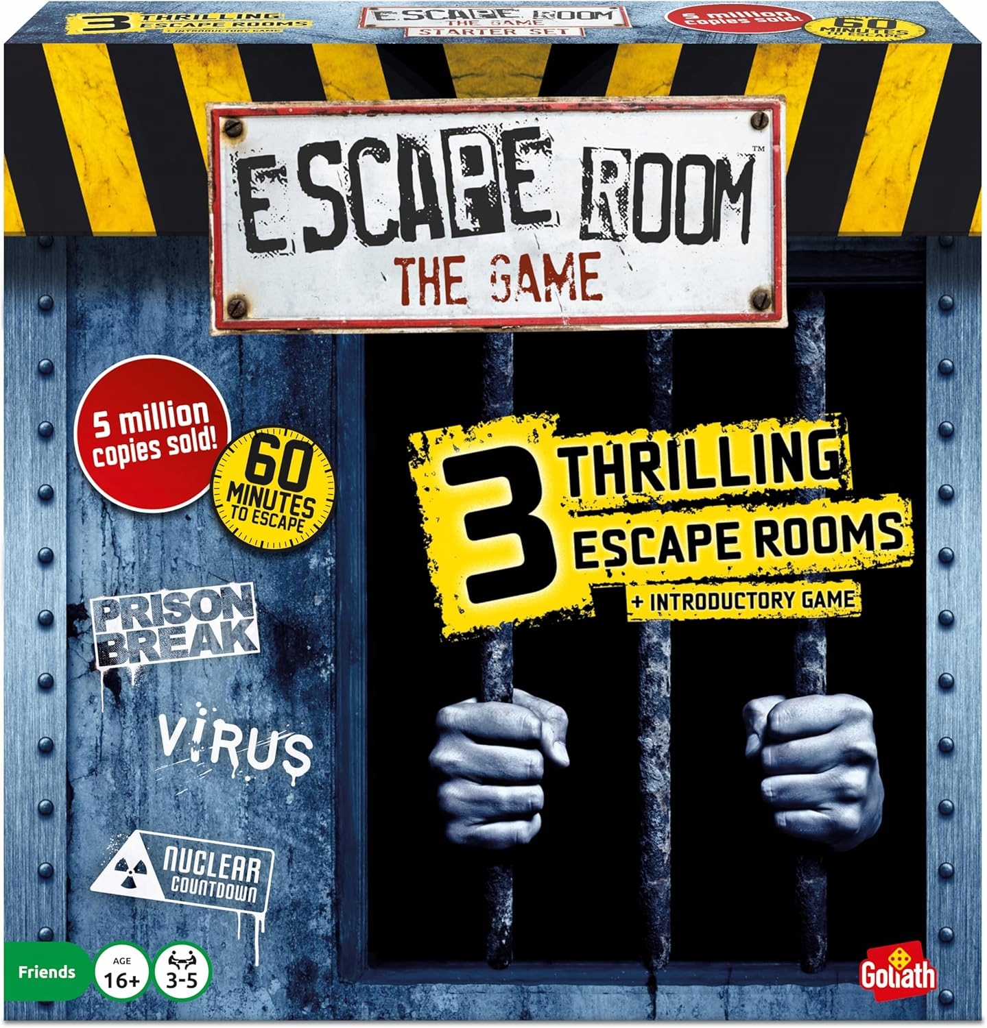 Escape Room: The Game Vol. 1, 3 Thrilling Escape Rooms in Your Own Home!,