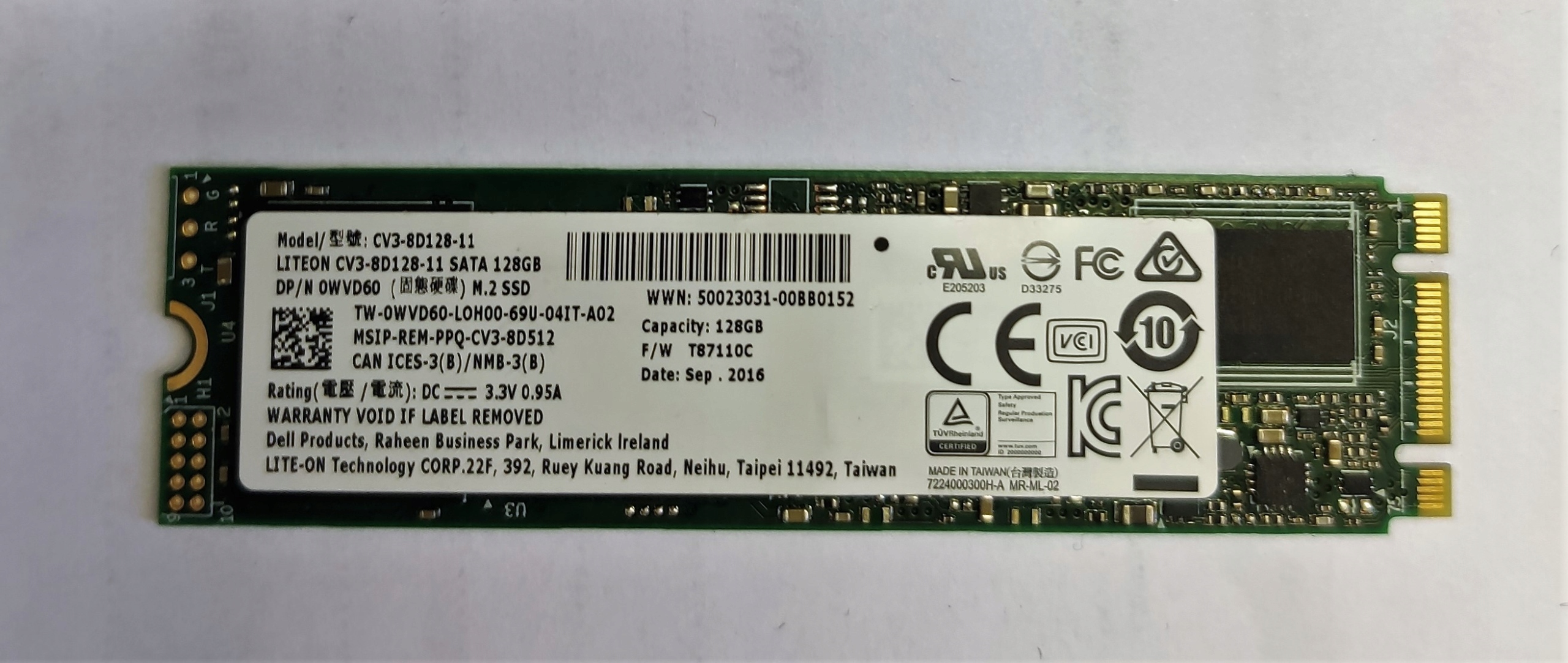 Szybki dysk SSD m.2 128GB 2280 Kod producenta m.2