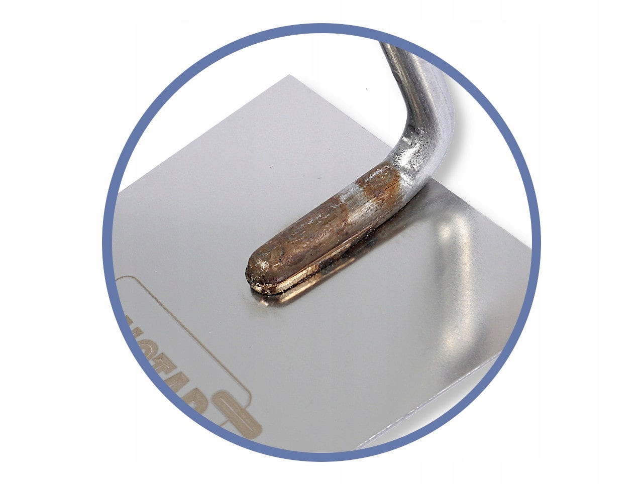 KIELNIA MURARSKA TRAPEZOWA NIERDZEWNA 130 MM UCHWYT DREWNIANY PL Typ kielnia