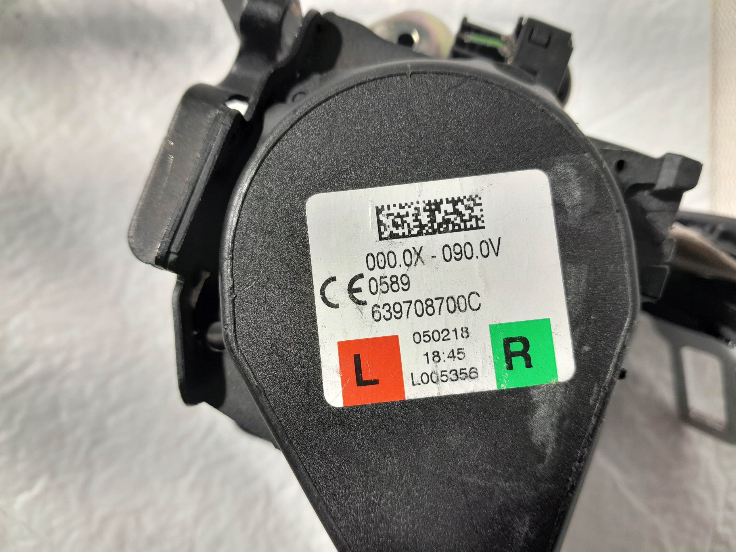 BMW 5 G30 Gurten Sicherheits heck hinten 7430043