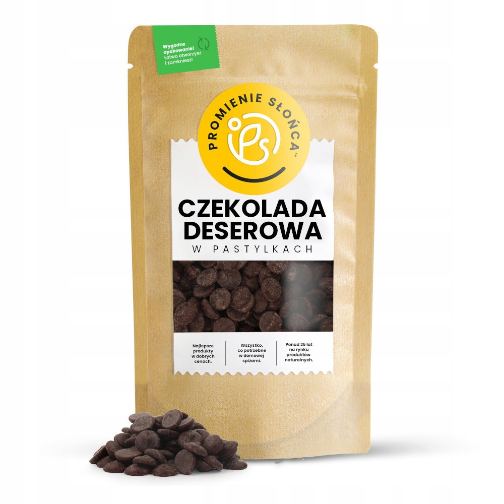 Czekolada Deserowa 1 kg Czekolada Gorzka w Pastylkach