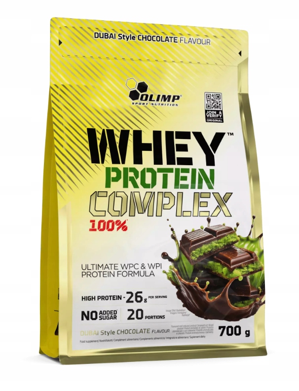 Olimp Whey Protein Complex 100% 700 g Dubai Style Chocolate Dubajská hmota