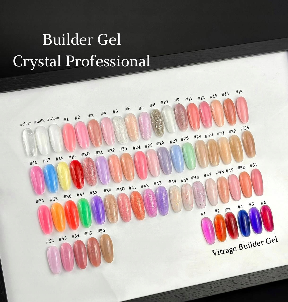 Builder Gel #19 CRYSTAL PROFESSIONAL, 30ml żel budujący EAN (GTIN) 5906022861467