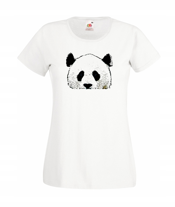 

S Koszulka Damska Panda Miś Misie Bądź Sobą Wzór