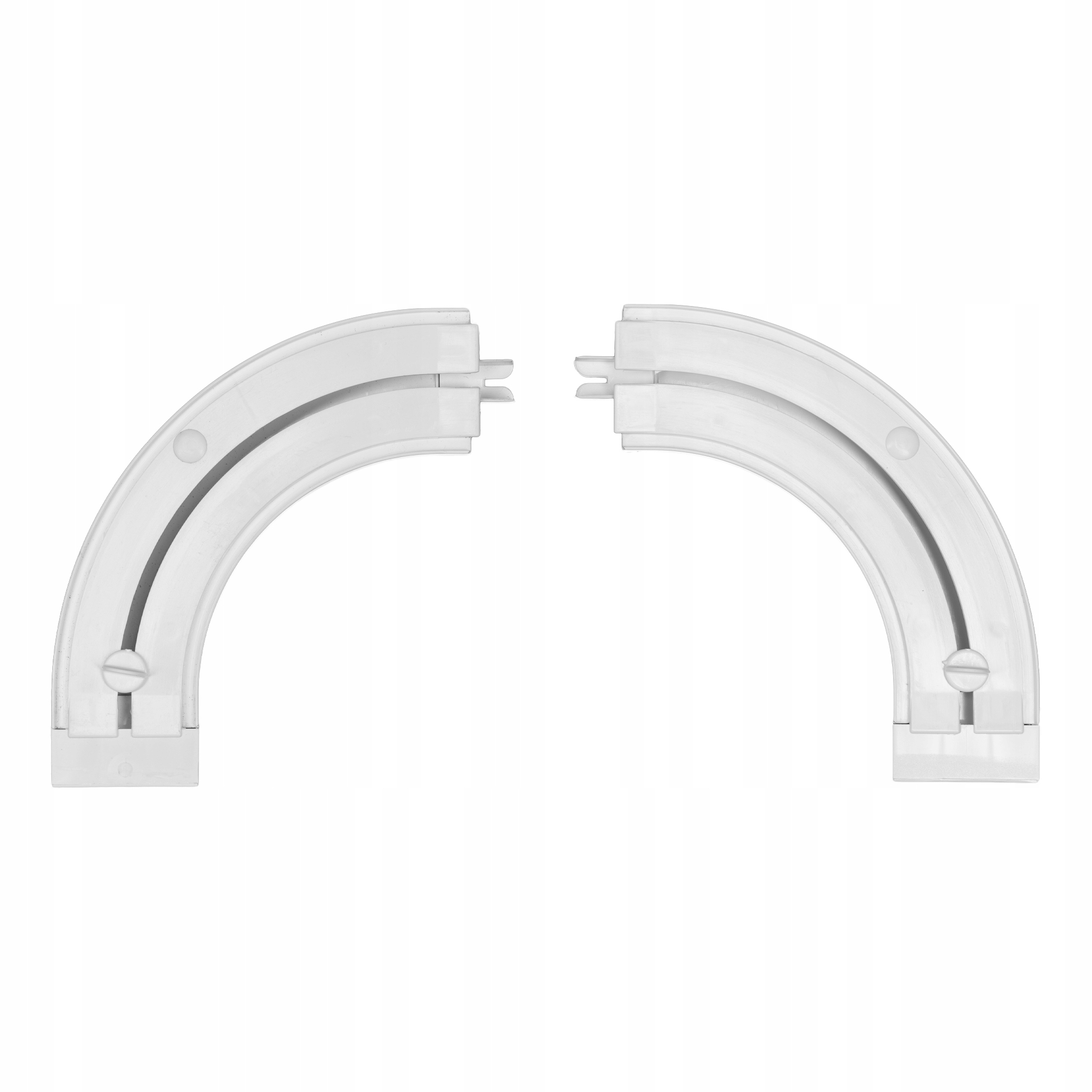 Łuk zakończeniowy do szyny pcv I 1-torowej kpl