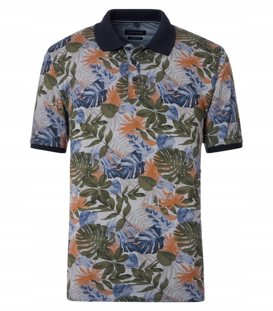 Casa Moda Polokošile Havjské S Květinami Velké Velikosti 4XL
