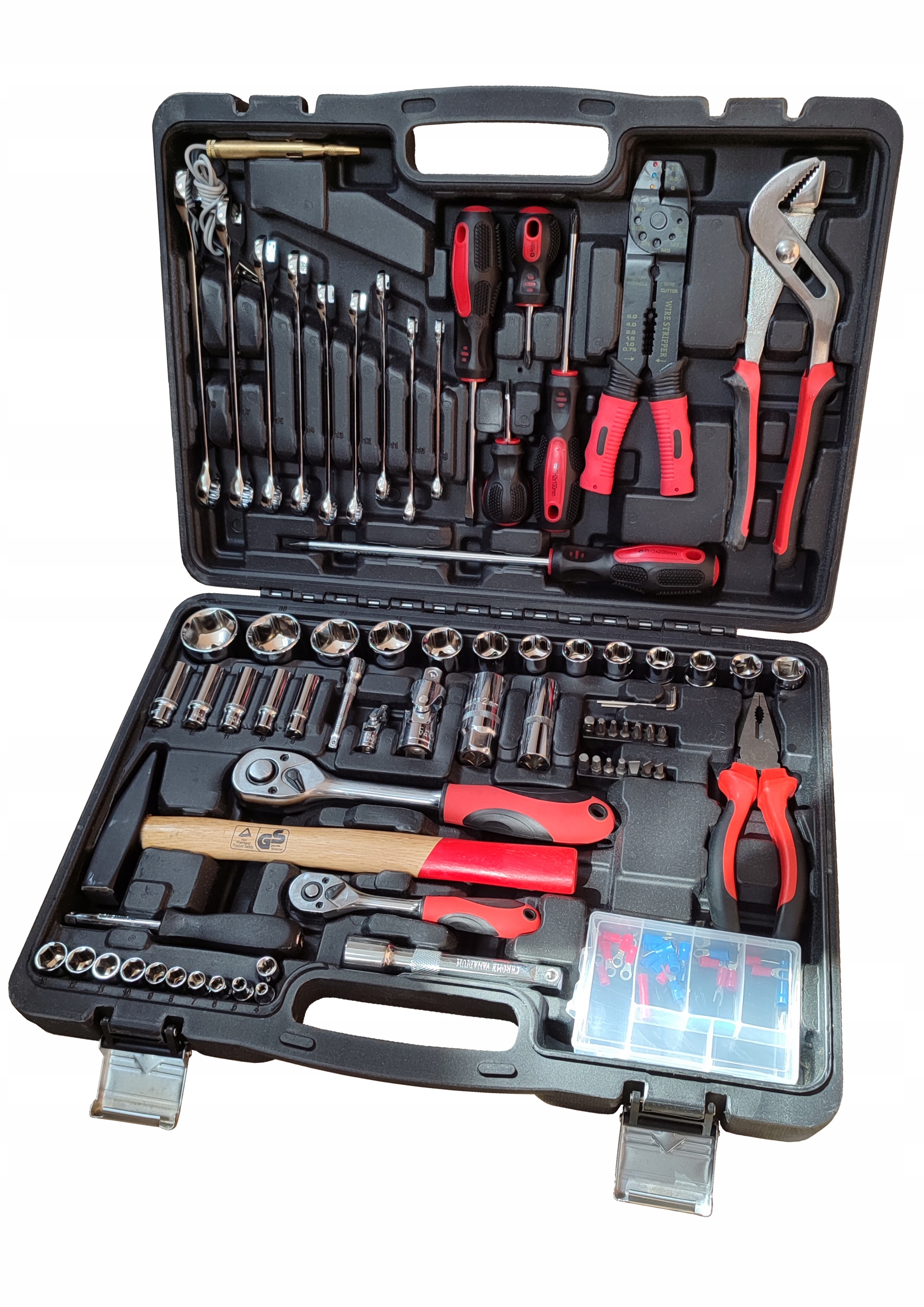 DRAUMET Klucze nasadowe komplet 100cz. 1/2 1/4 (nr katalogów 7016) EAN (GTIN) 5907078970165