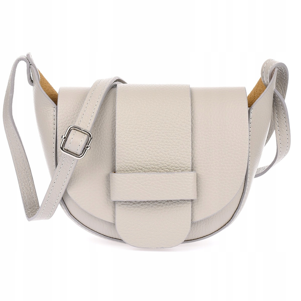 Dámská kožená kabelka městská kabelka přes rameno italská