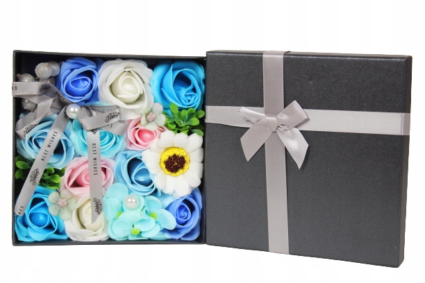

Kwiaty mydlane w pudełku flower box