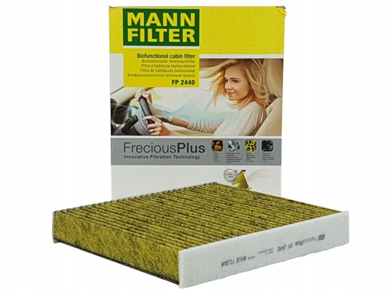 

Mann Filtr Kabinowy Biofunk. Ford Focus MK2 1.6